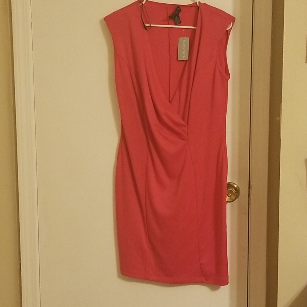 Pink party dress